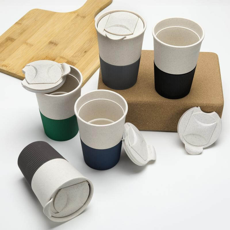 MALTA - Reusable Wheatstraw Cup 350ml - Brown