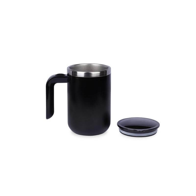 CAFFE - Hans Larsen Auto-Stirring Coffee Mug - Black — view 3 — MaxPrint Dubai