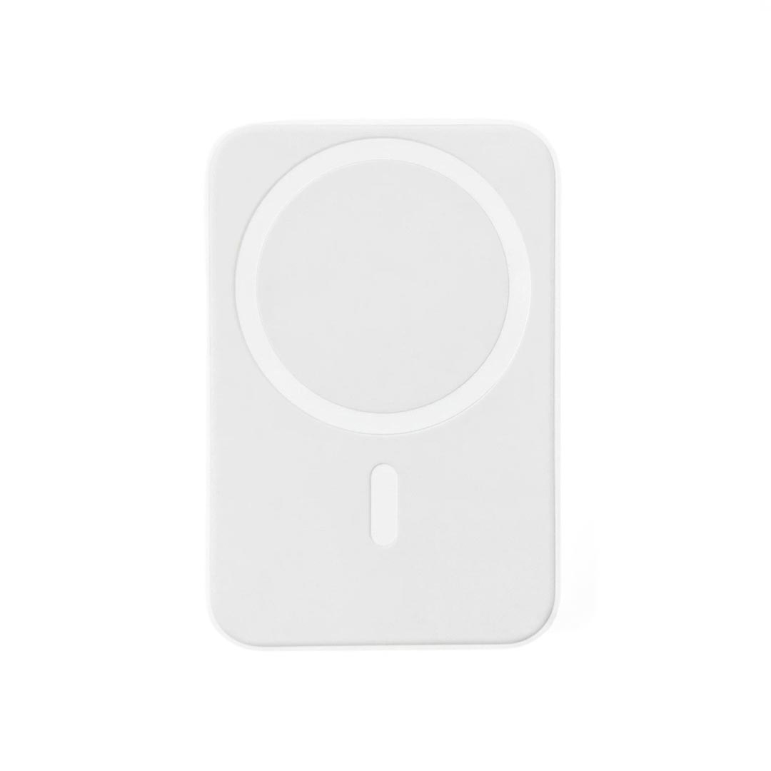 Maglite 5K — 5,000 mAh Magnetic Wireless Power Bank, White