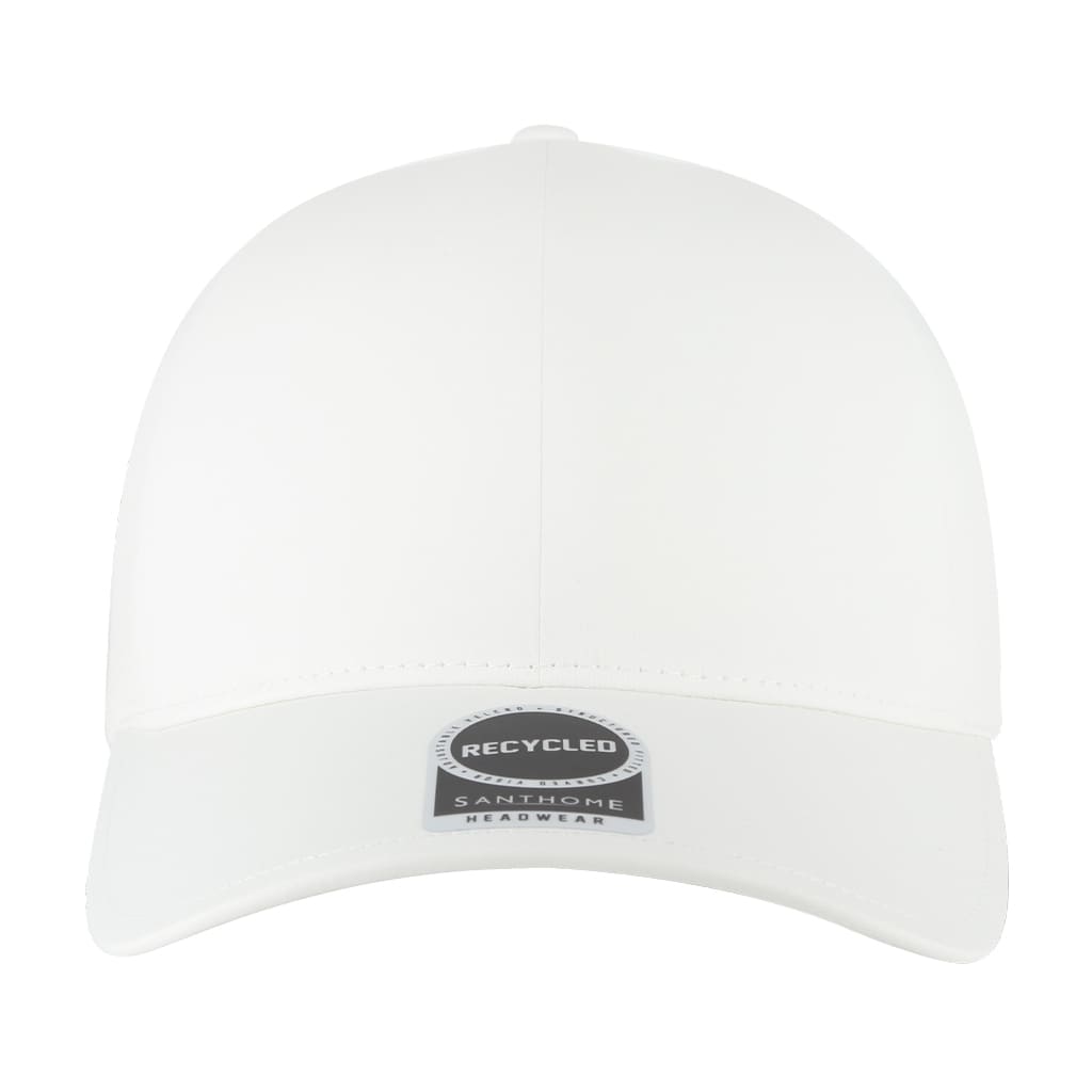 PEAK - Santhome® DryNCool® Advanced Seamless 6-Panel Cap - White — view 3 — MaxPrint Dubai