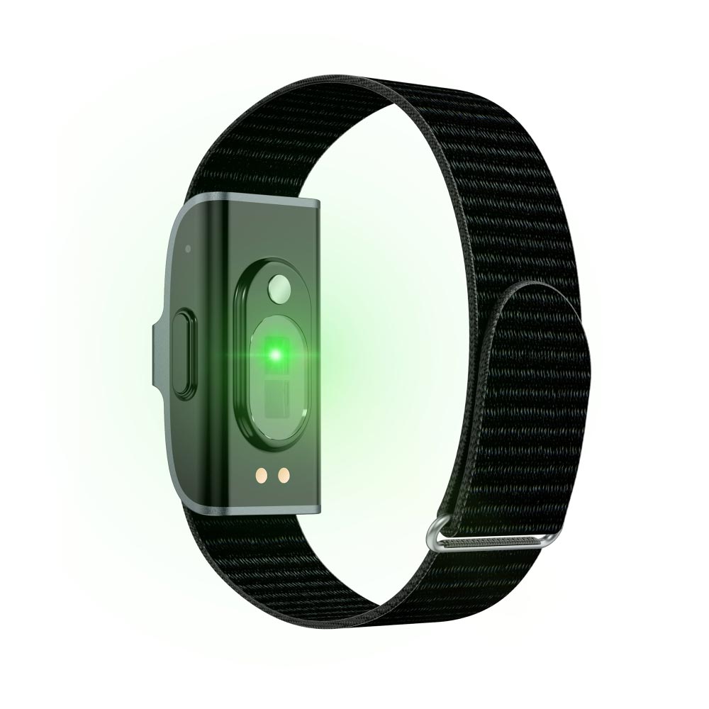 CORE VITAL - @memorii Health & Longevity Smart AI Fitness Band - Black