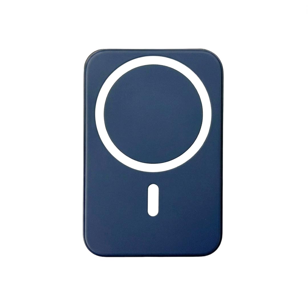 Maglite 5K 5000 mAh magnetic wireless power bank in navy blue