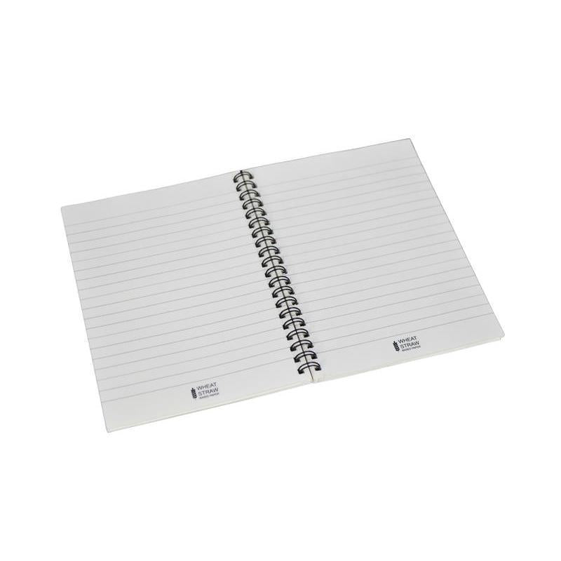 LUGO - eco-neutral® B6 Soft Cover Handmade Seed Paper Spiral Notebook