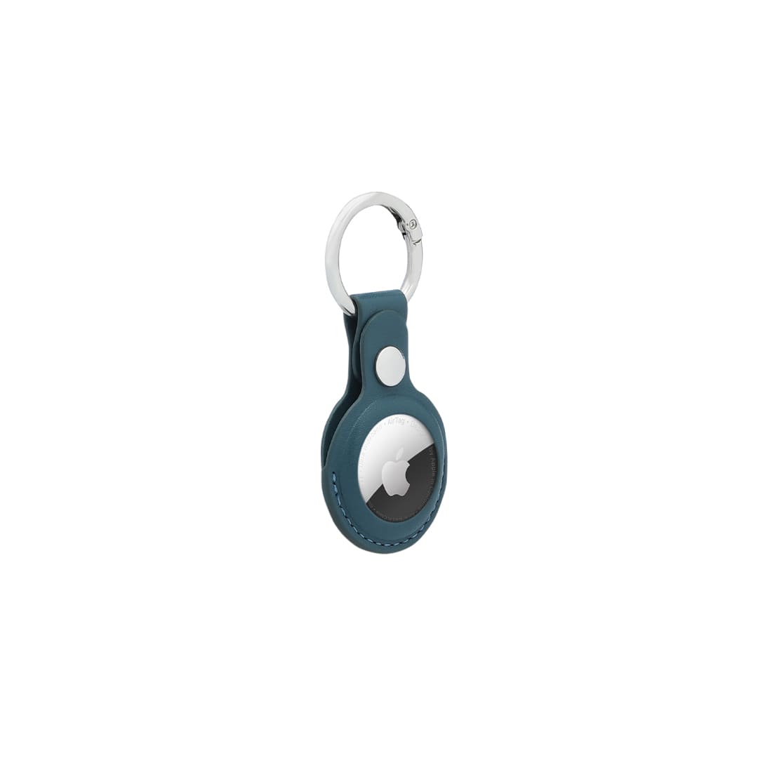 LEEVI - Santhome® PU Keychain with Santhome Tag pocket - Green — view 5 — MaxPrint Dubai