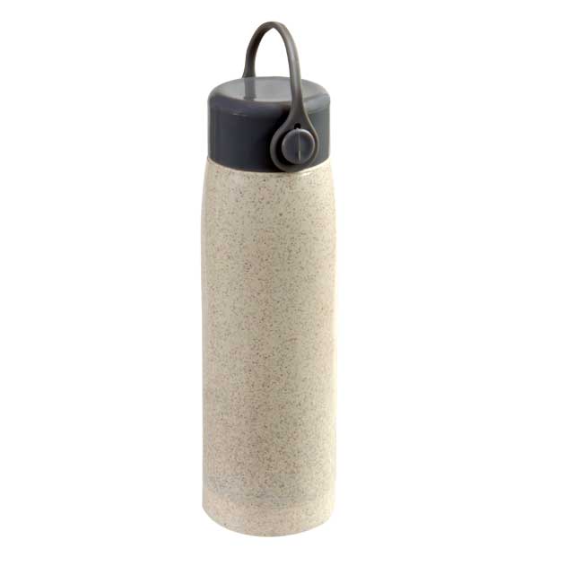 RABI - eco-neutral Wheat Straw Glass Bottle — view 4 — MaxPrint Dubai