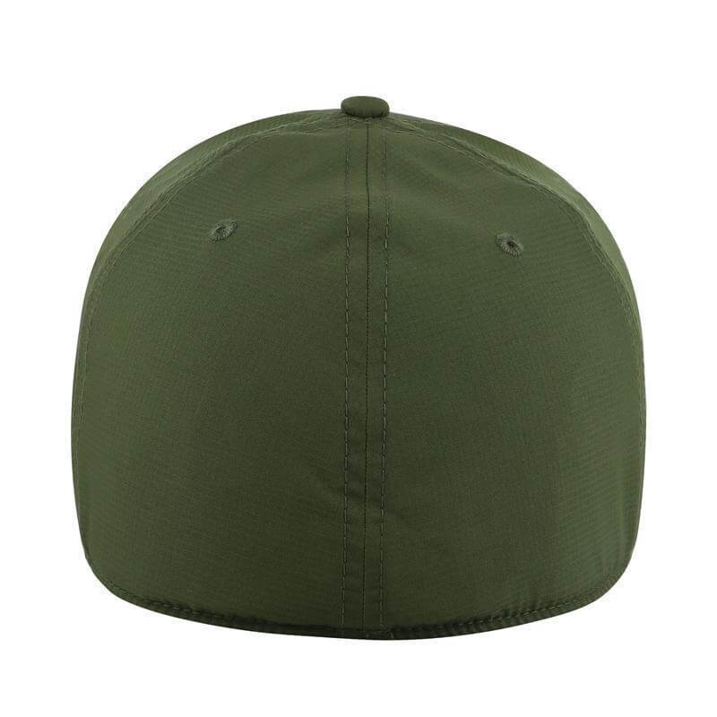 DELTA - Santhome® DryNCool® Performance Stretch-Fitted Cap - Green — view 5 — MaxPrint Dubai