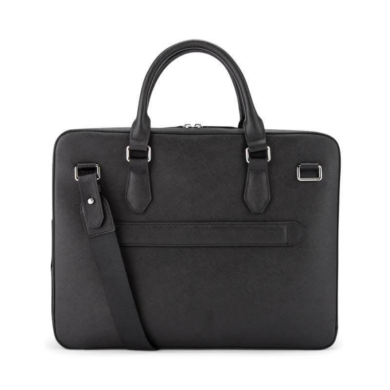Cross Luxury Leather Briefcase - Black — view 3 — MaxPrint Dubai