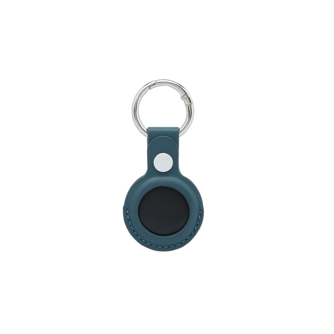 LEEVI - Santhome® PU Keychain with Santhome Tag pocket - Green — view 4 — MaxPrint Dubai