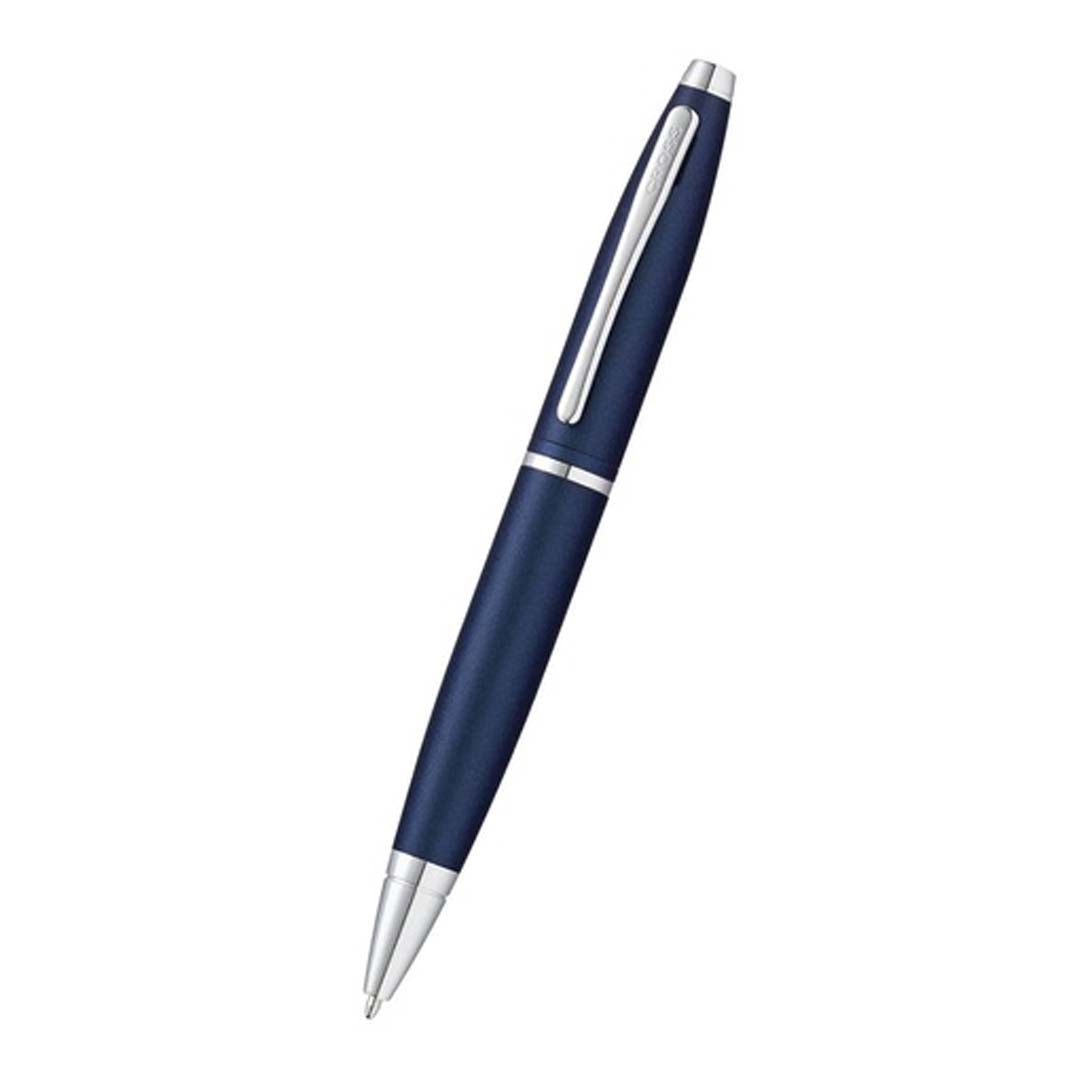 Cross Calais™ Metallic Blue Ballpoint Pen with Classic Blue Journal Gift Set — view 4 — MaxPrint Dubai