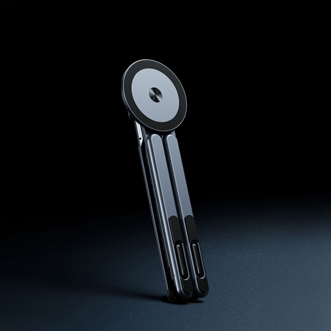Alba — @memorii All in One Aluminium Laptop Stand - Grey