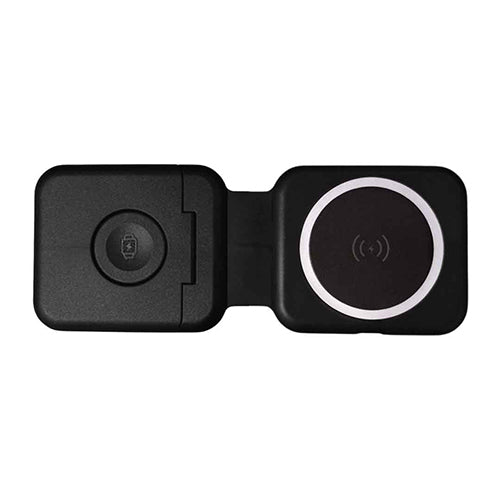 TURIN - @memorii Foldable 2-in-1 Wireless Charger and Multicable Set - Black — view 10 — MaxPrint Dubai