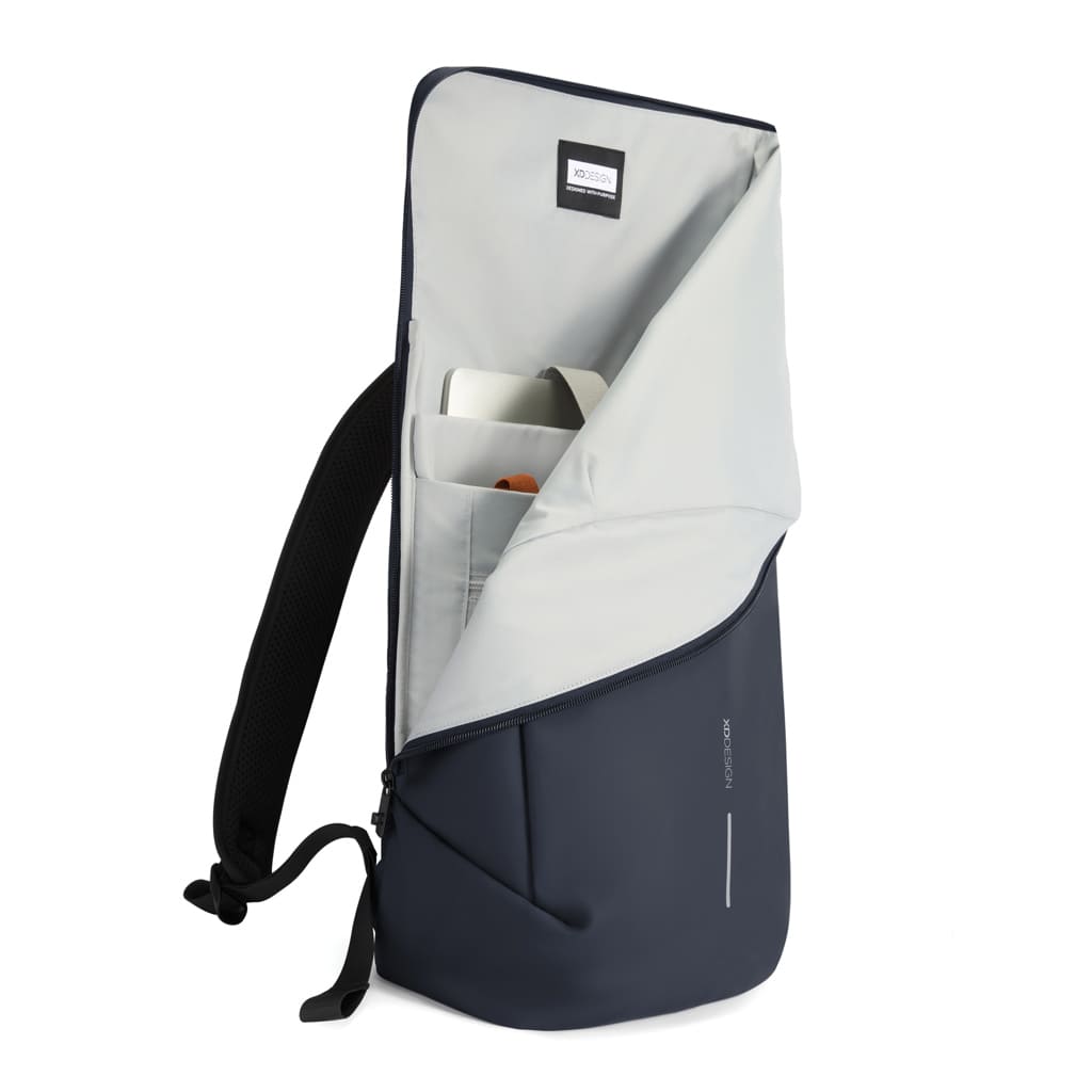 XDDESIGN Urban Water Resistant Flap-top Backpack - Navy