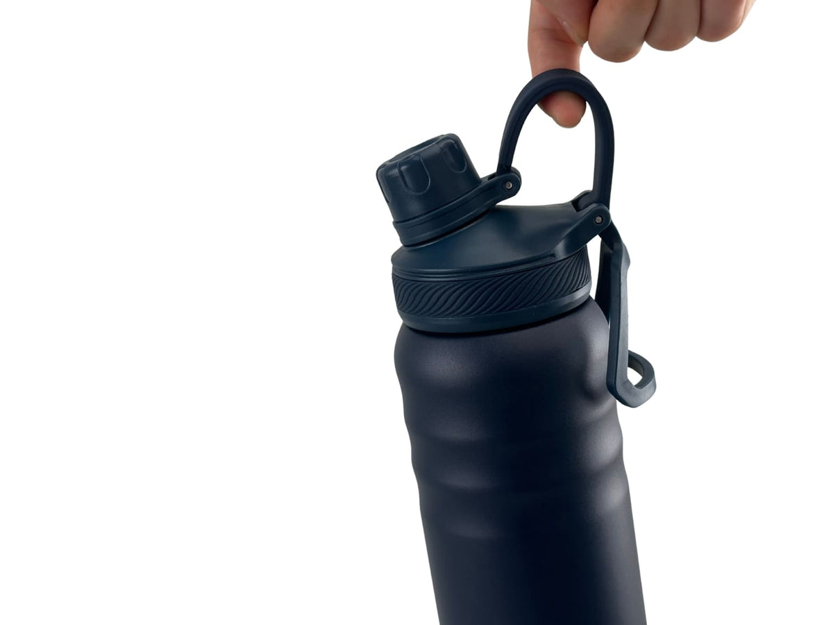 CENTO - Hans Larsen Vacuum Flask 720 ml - Navy Blue — view 3 — MaxPrint Dubai