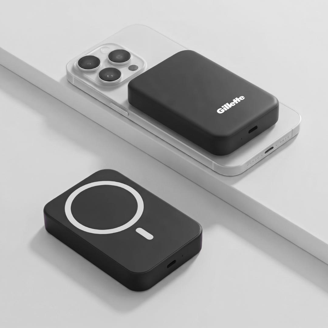 Maglite 10K — 10,000 mAh Magnetic Wireless Power Bank, Black