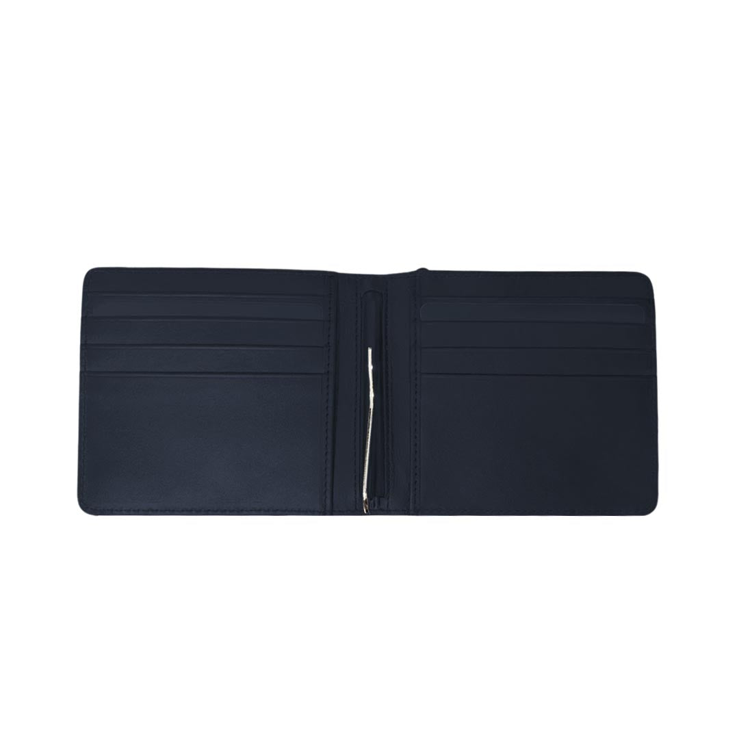 CROSS Leather Clip Wallet - Navy — view 4 — MaxPrint Dubai
