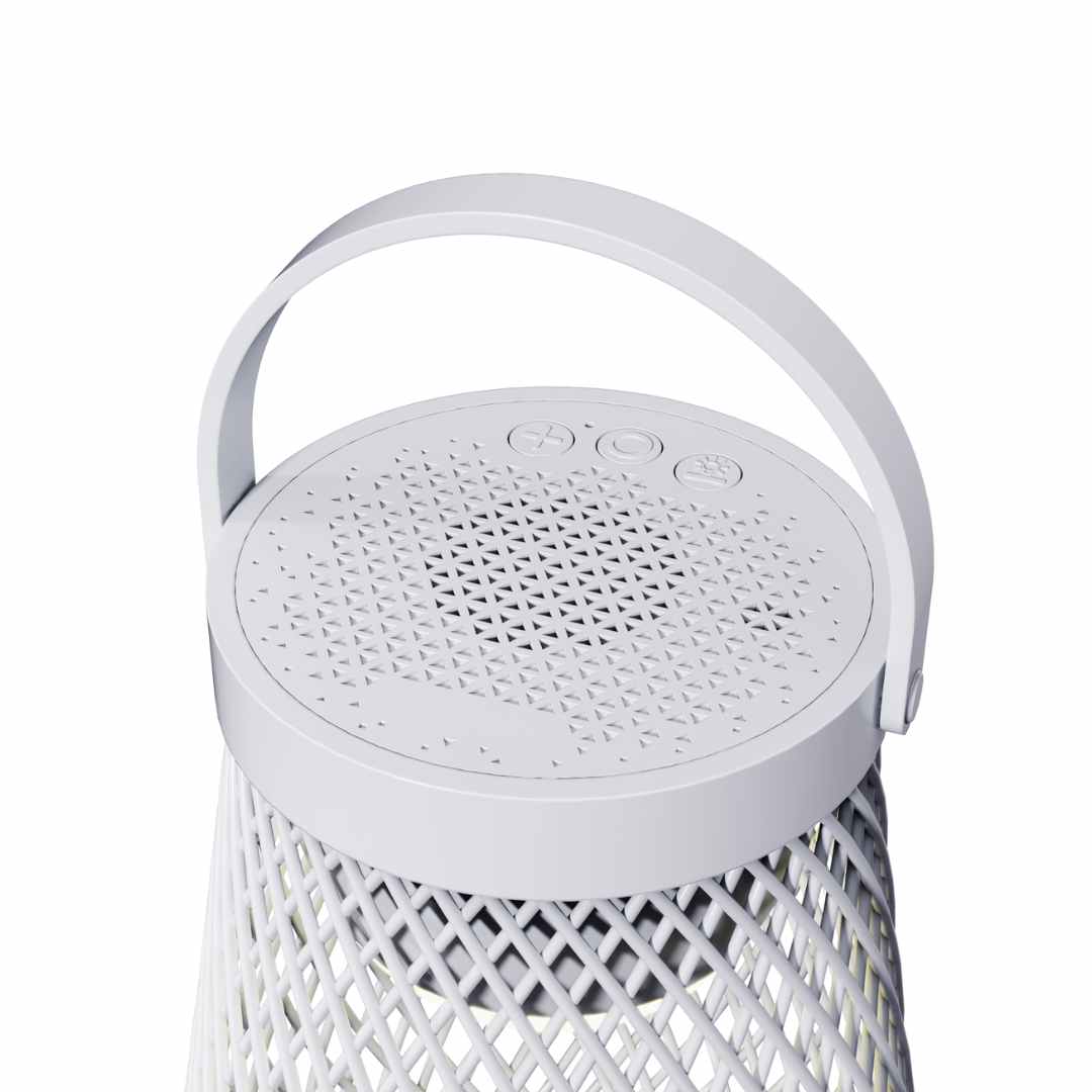 MERANO - @memorii Wireless Speaker Lantern - White — view 6 — MaxPrint Dubai
