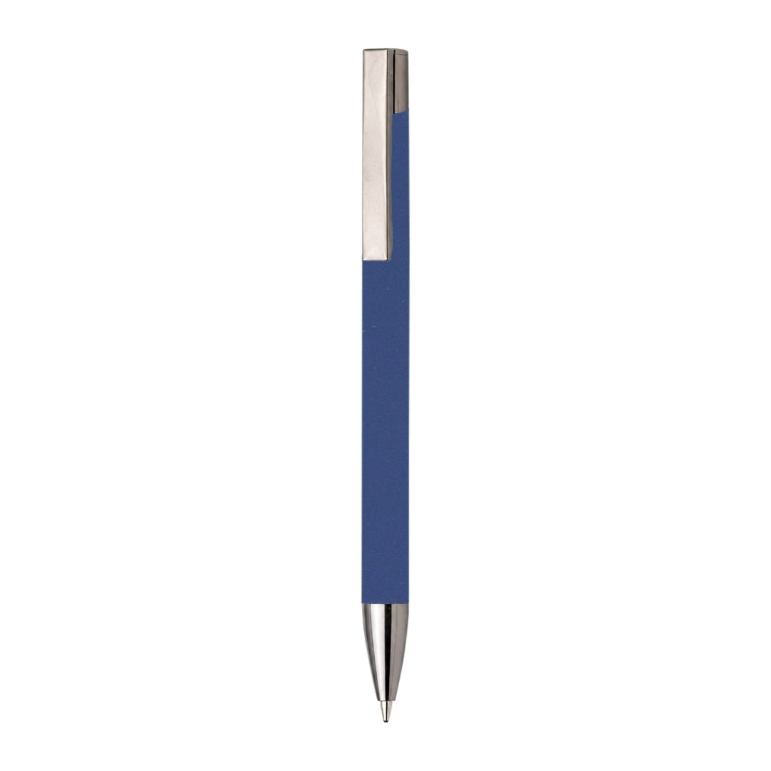 Ripple Set — Giftology Set of Notebook and Pen (Navy Blue)
