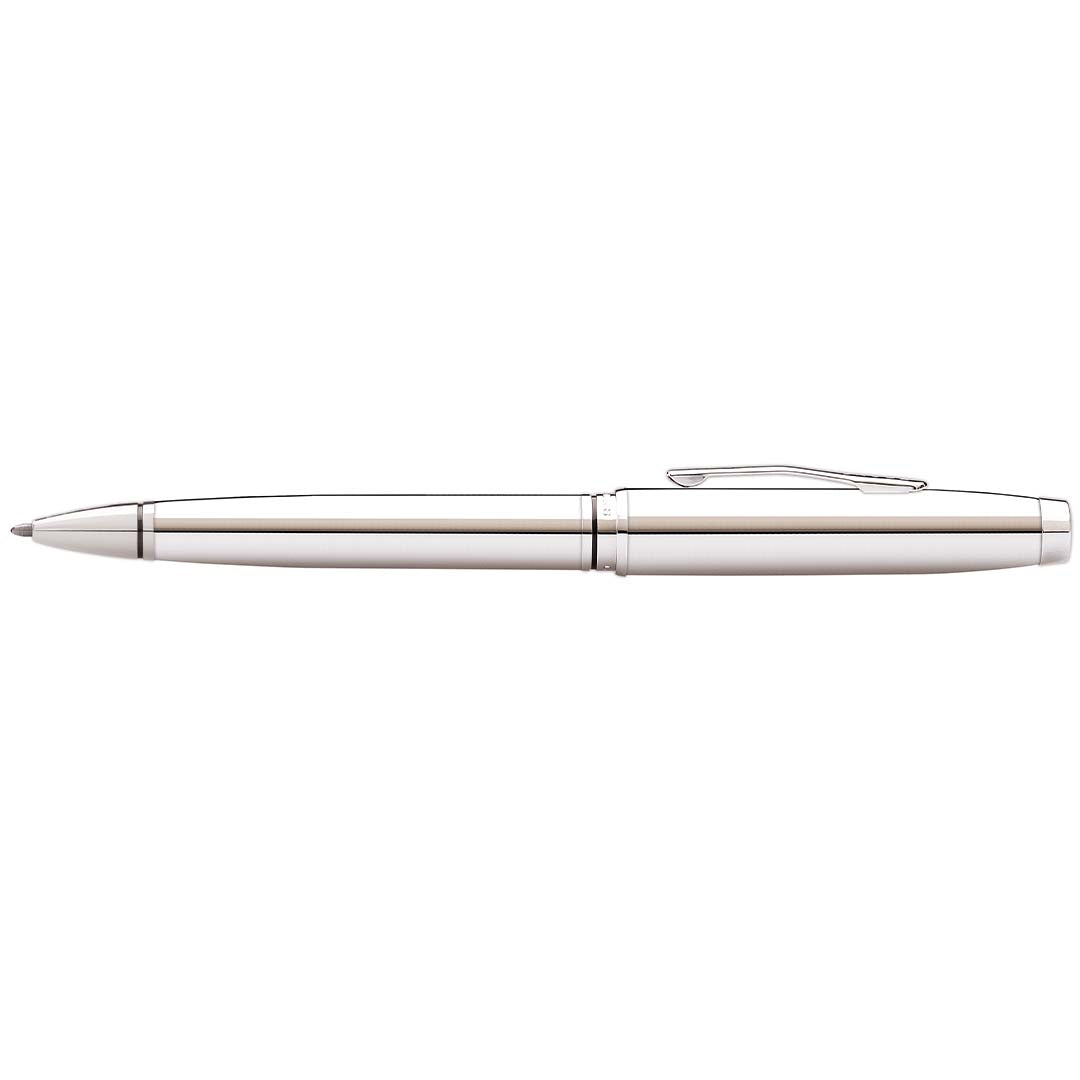 Cross Coventry Polished Chrome Ballpoint Pen (Blue Ink)