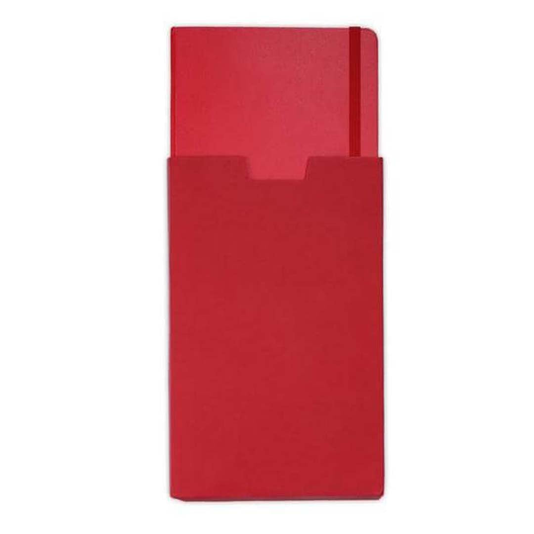 BARON - Santhome Expanded A5 Hard Cover Notebook - Red — view 5 — MaxPrint Dubai