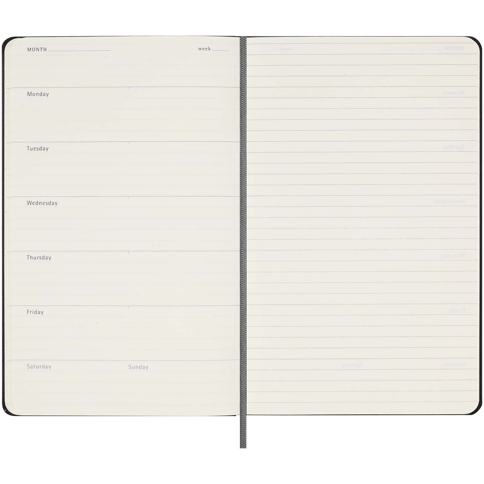 Moleskine Undated 12 Month Weekly Planner - Hard Cover - Large