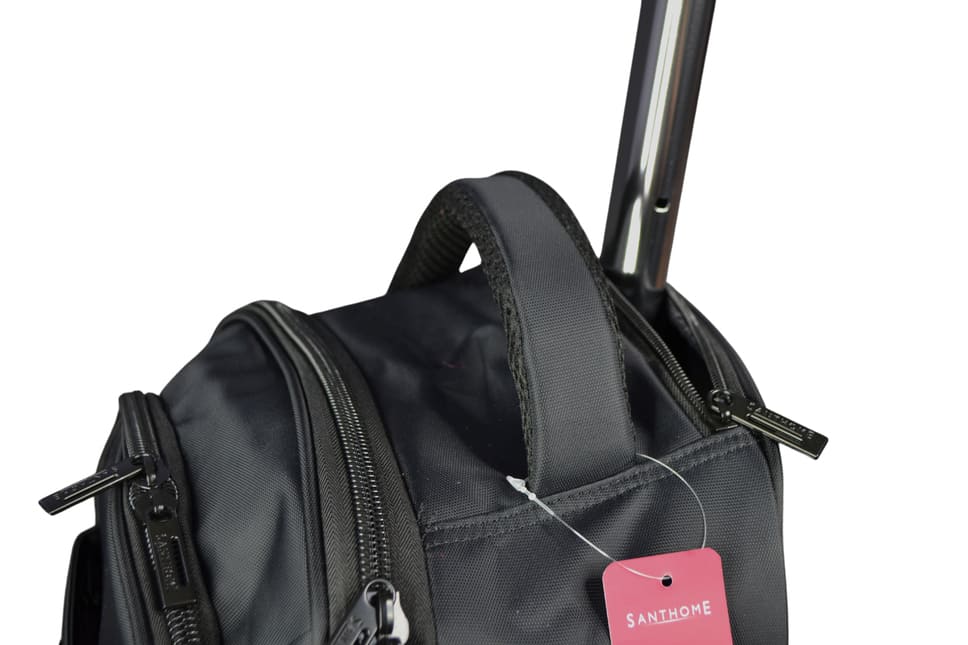 BREE - SANTHOME 2 Wheels Trolley Backpack - Black — view 8 — MaxPrint Dubai