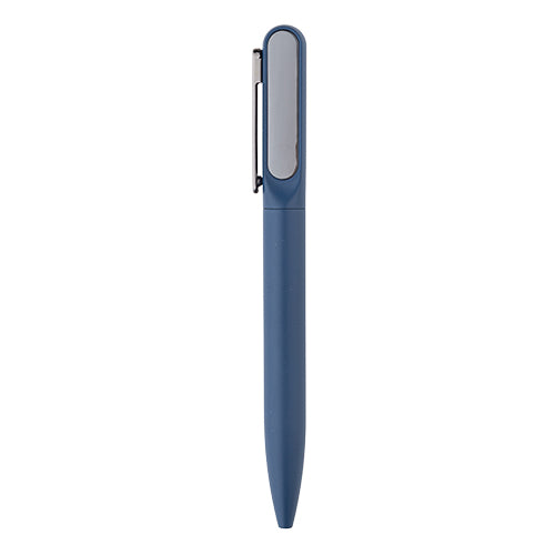 GIESSEN - Hans Larsen Gift Set of Tumbler, Notebook and Pen - Blue — view 3 — MaxPrint Dubai