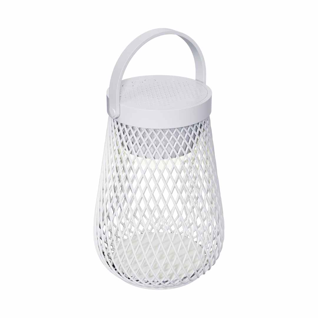 MERANO - @memorii Wireless Speaker Lantern - White — view 4 — MaxPrint Dubai