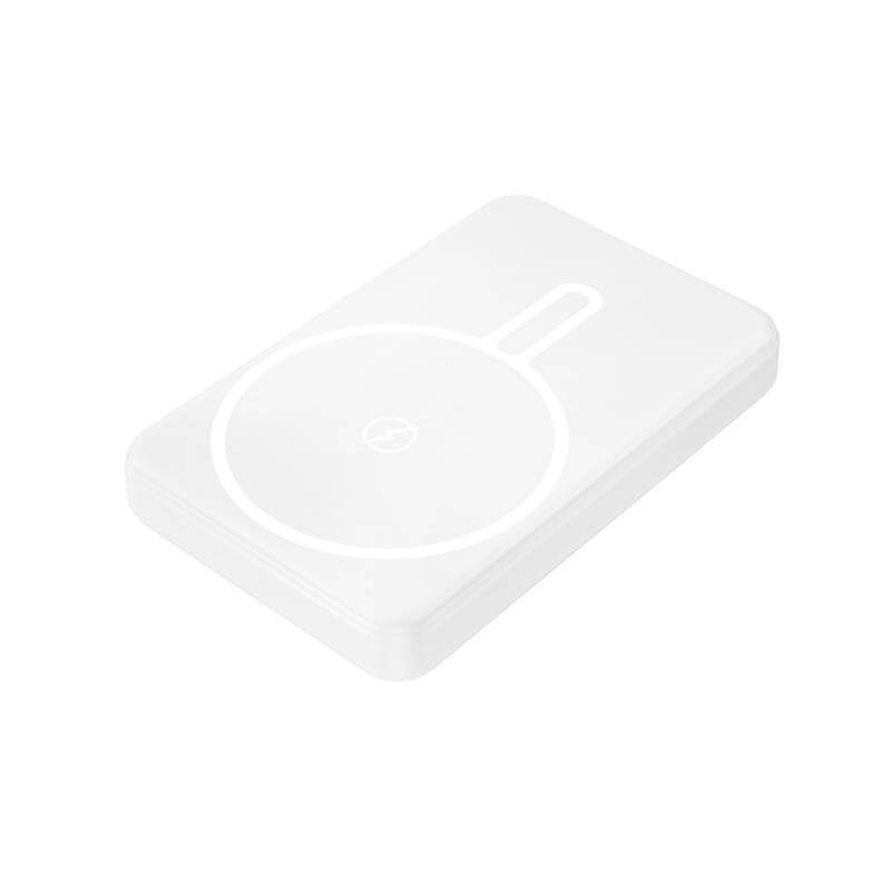 TARRENZ - Giftology 5000 mAh Magnetic Wireless Powerbank - White — view 6 — MaxPrint Dubai