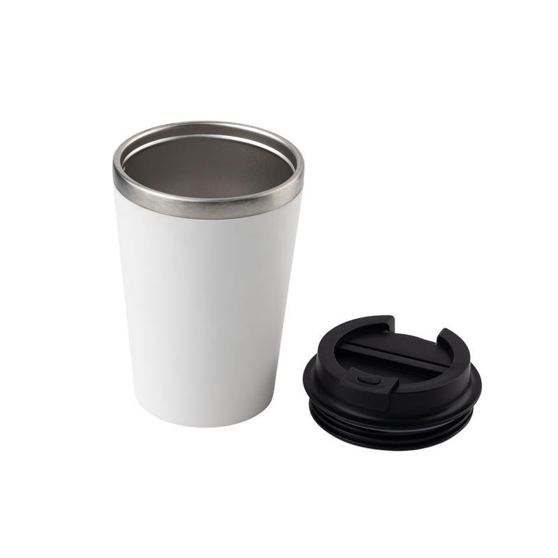 KOKSI - Giftology Set of Double Walled Tumbler, A5 Notebook and Pen - White — view 4 — MaxPrint Dubai