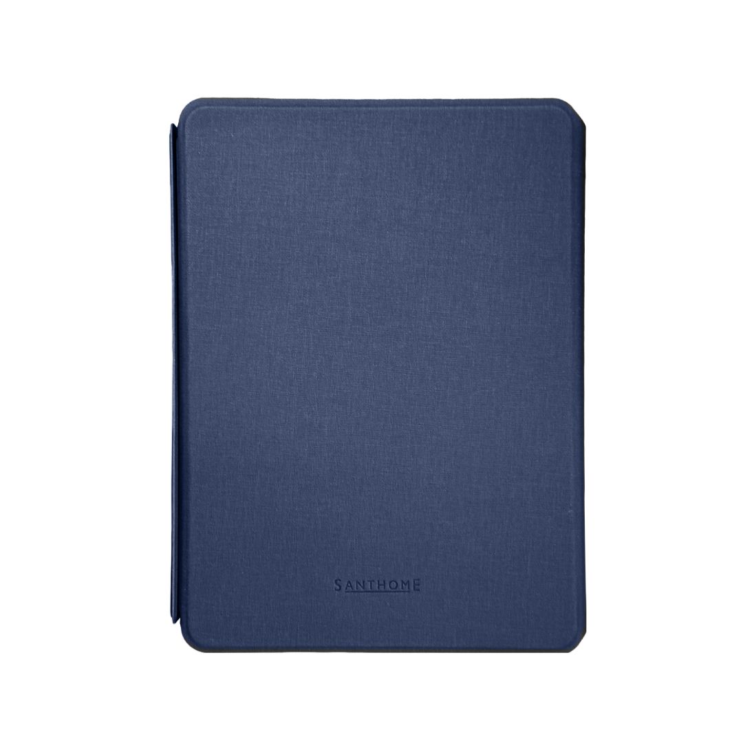 Solais — Santhome Recycled 10000 mAh Power Bank with 15W Magsafe Smart A5 Organizer - Navy Blue