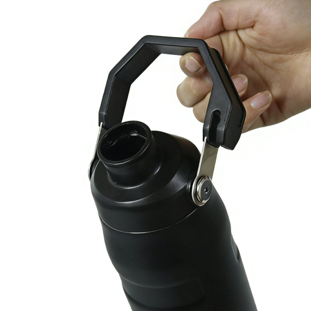 Thermora — Hans Larsen SummitGrip Thermal Flask 710 ml - Black