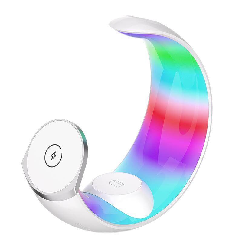 NEXO - Giftoloy 4-in-1 Wireless Charger with Night Light - White