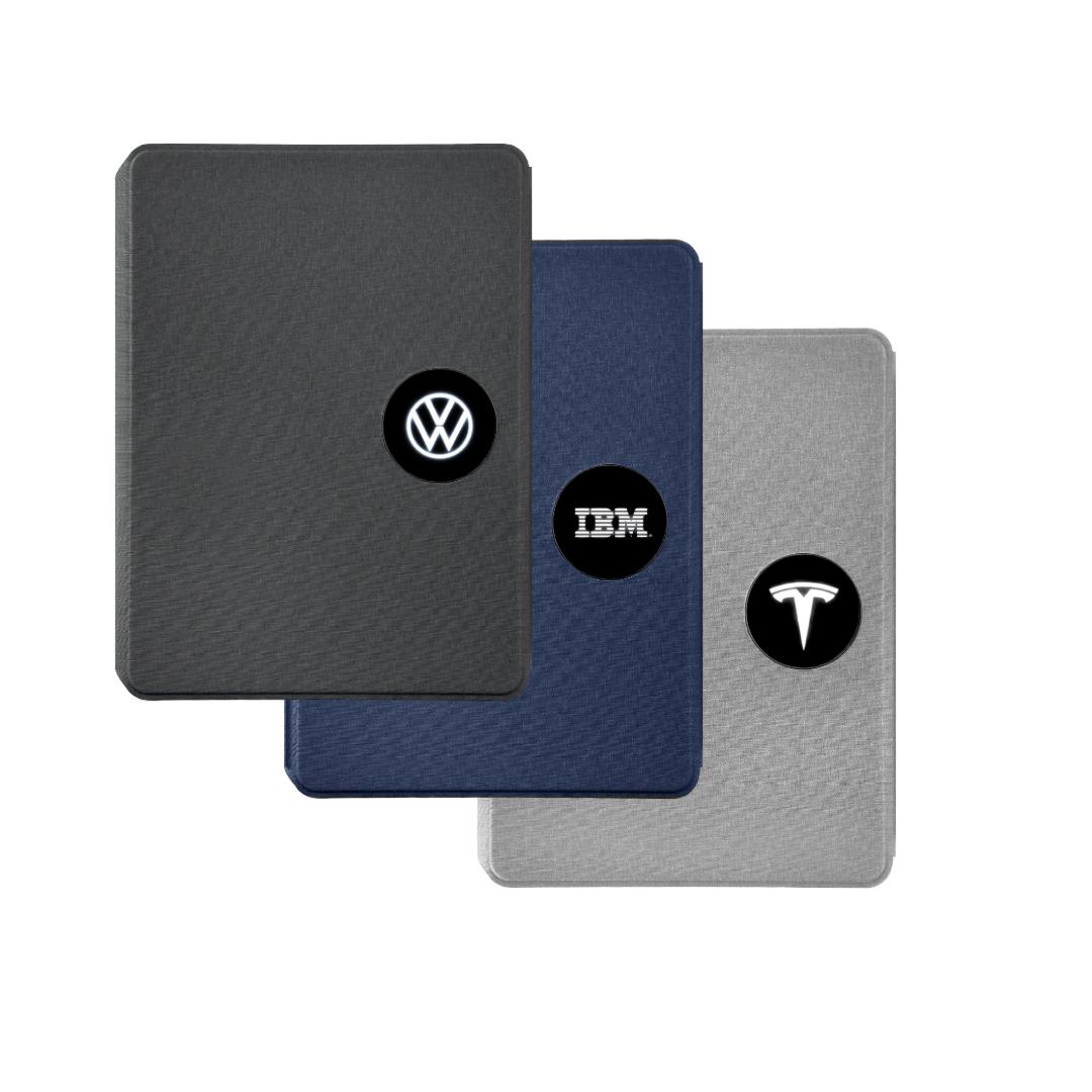 Solais — Santhome Recycled 10000 mAh Power Bank with 15W Magsafe Smart A5 Organizer - Navy Blue