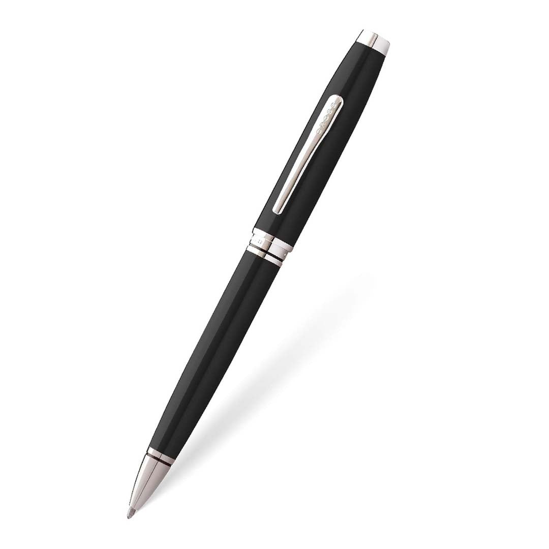 Cross Coventry Black Lacquer Ballpoint Pen with Classic Black Journal Gift Set — view 4 — MaxPrint Dubai