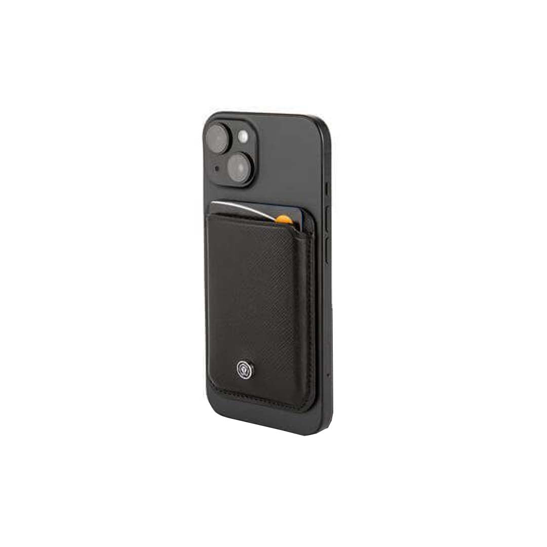 CROSS Saffiano Leather Magnetic Cardholder - Black — view 3 — MaxPrint Dubai