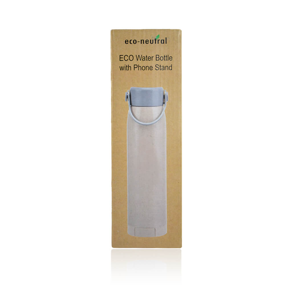 RABI - eco-neutral Wheat Straw Glass Bottle — view 7 — MaxPrint Dubai
