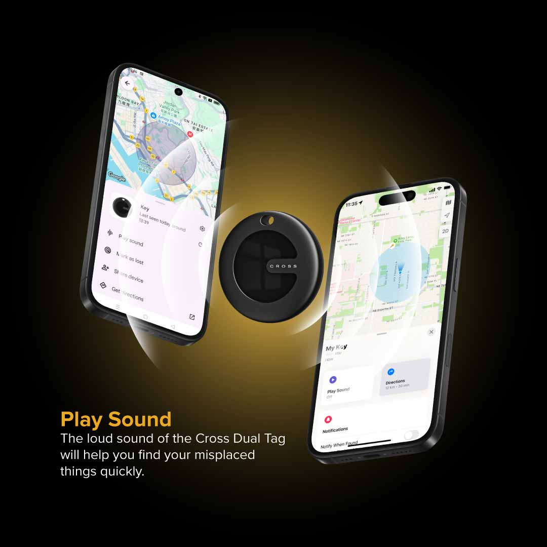 CROSS® Dual Find My Tag — Black