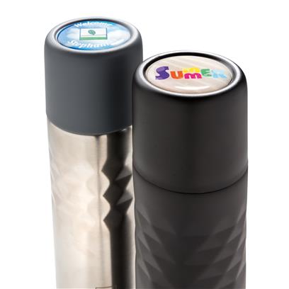 MOSA Flask - XDDESIGN 500 ml stainless steel Flask Black — view 4 — MaxPrint Dubai