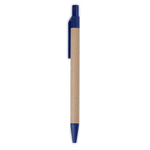 HASSA - eco-neutral A6 Notepad & Pen Set with Sticky Note - Navy Blue — view 6 — MaxPrint Dubai