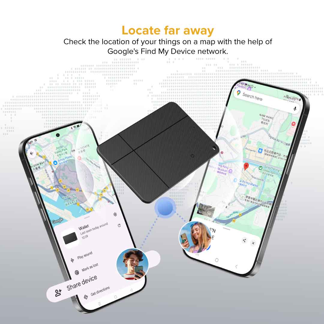 CROSS® Dual Find My Card Tag — Black