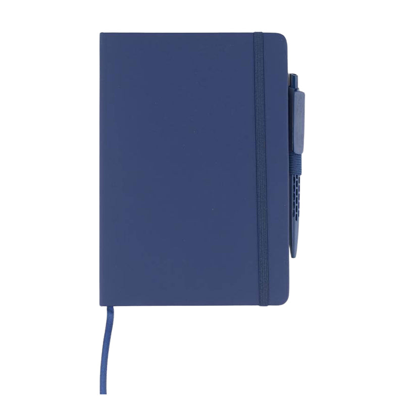 KOKSI - Giftology Set of Double Walled Tumbler, A5 Notebook and Pen - Navy Blue — view 5 — MaxPrint Dubai