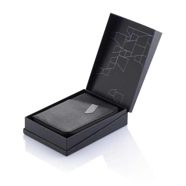XDDESIGN Komo Travel Wallet in Genuine Leather — view 3 — MaxPrint Dubai