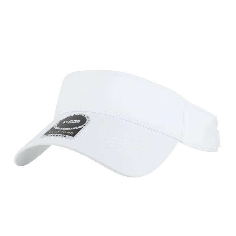 APEX - Santhome® Visor Cap - White — view 6 — MaxPrint Dubai