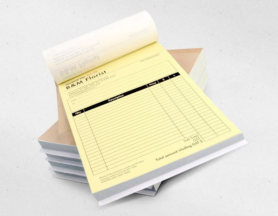 Invoice Books
