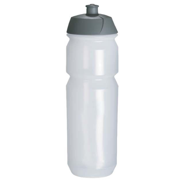 Tacx ECO Friendly Biodegradable Water Bottle 750 CC Grey Lid