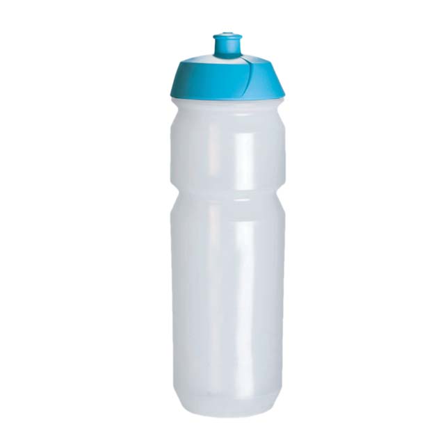 Tacx ECO Friendly Biodegradable Water Bottle 750 CC Aqua Lid