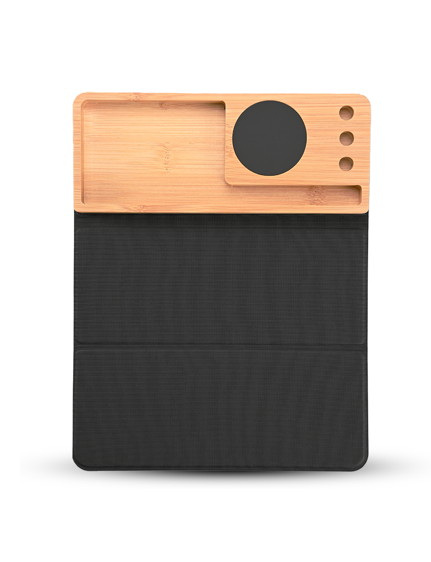 Mousepad Organizer — Foldable RCS PU Mousepad