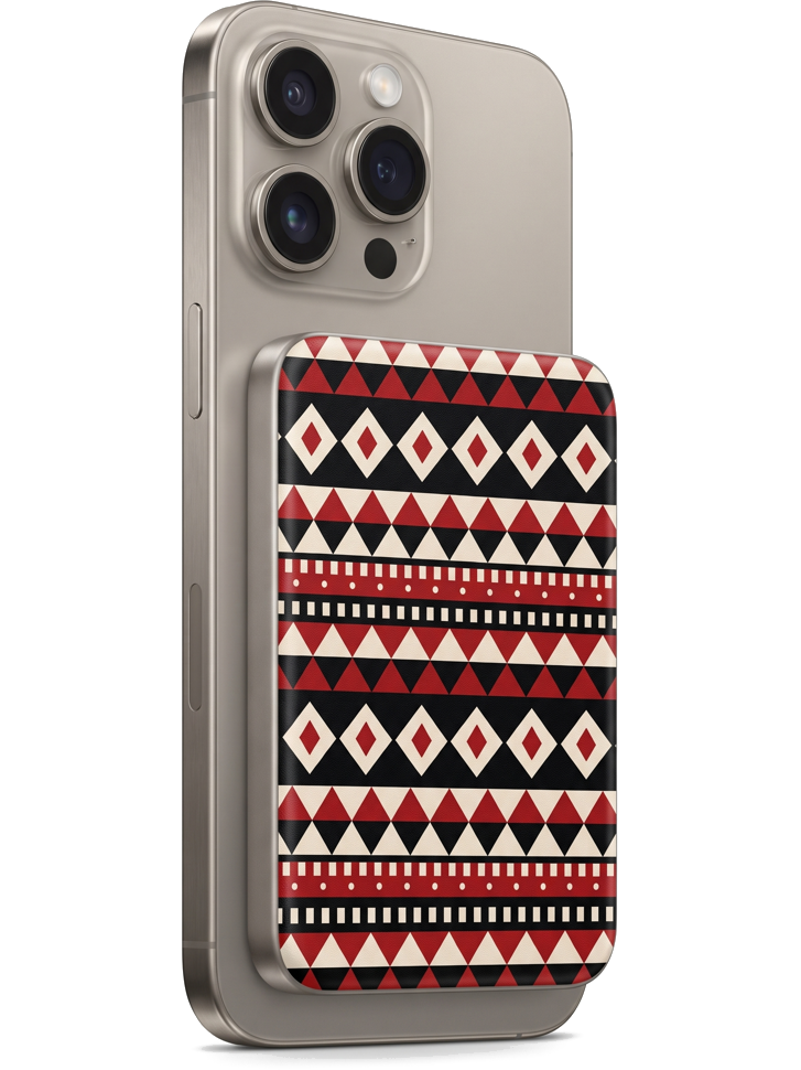 MagSafe power bank — Sadu design on iPhone 18 Pro Max