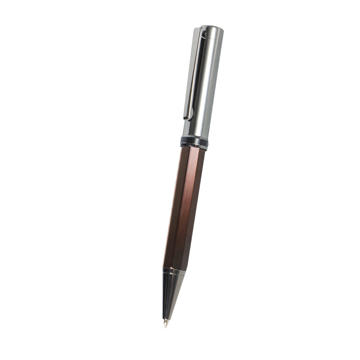 Allure Pen — Luxury Octagon-Sided Twist Ballpoint Pen