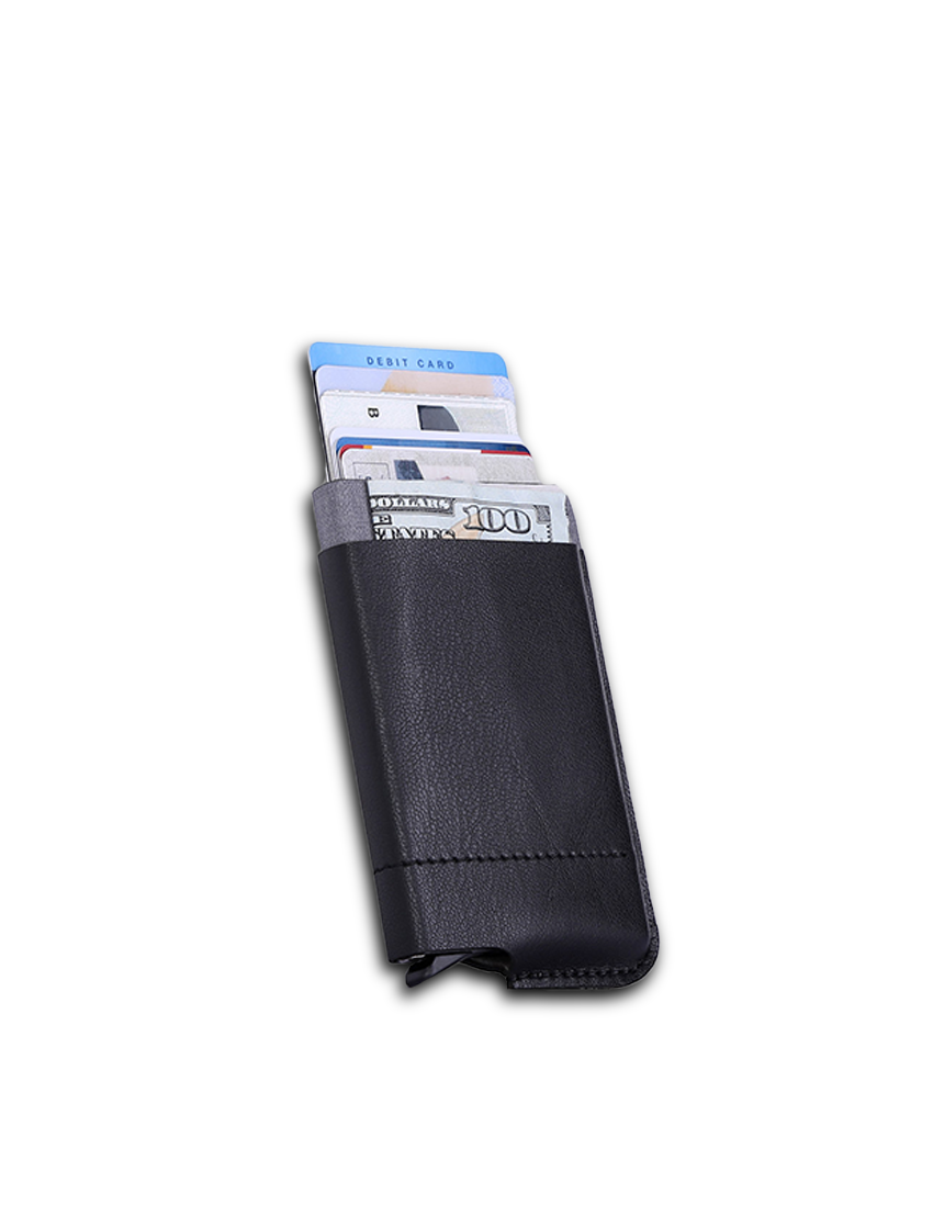Rfid M-Cardhold — Secure PU Card Holder